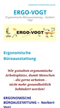 Mobile Screenshot of ergovogt.de